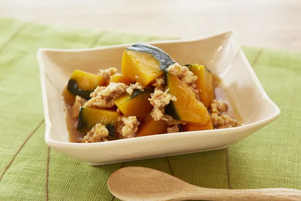 かぼちゃの和風そぼろ餡